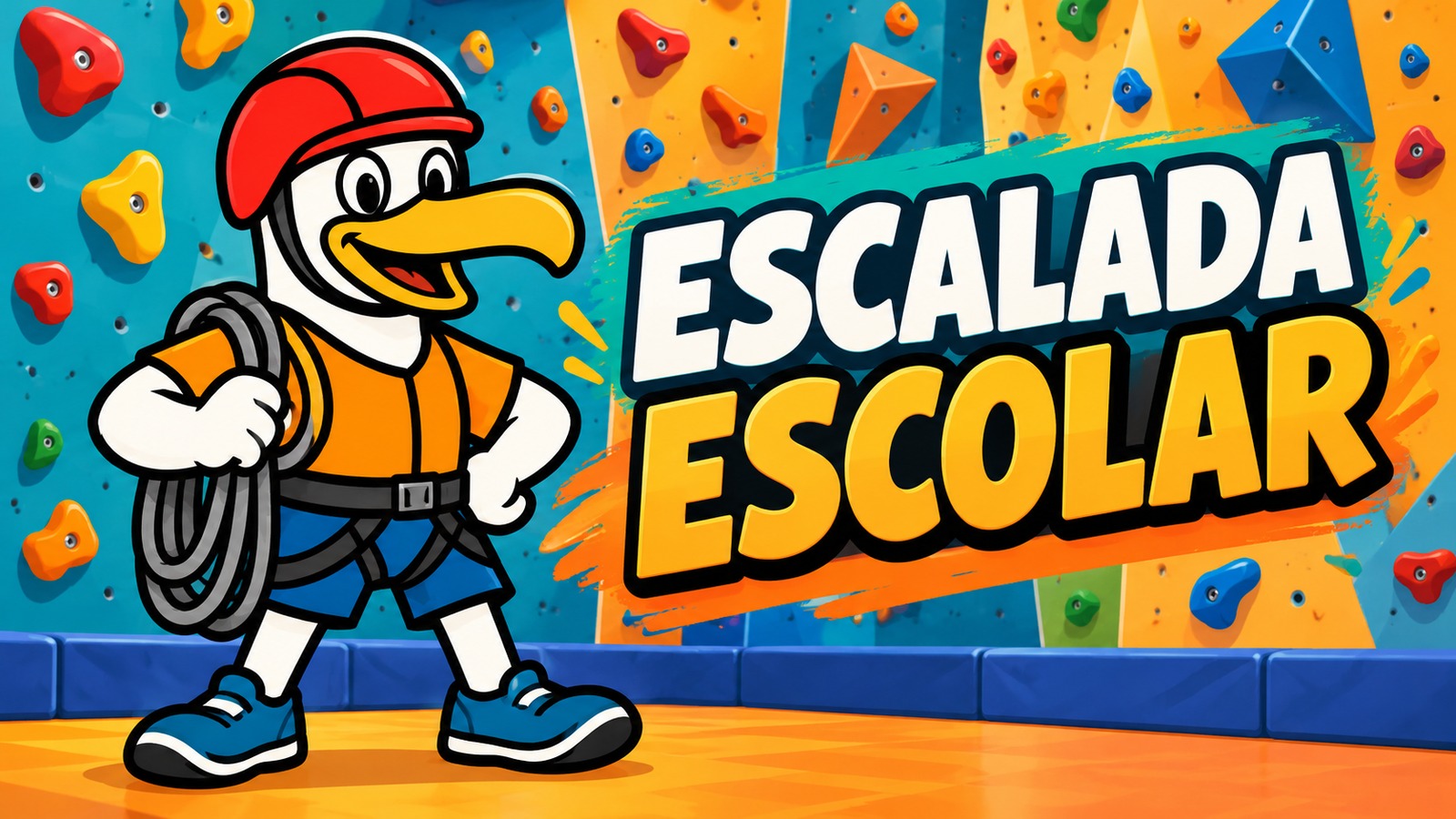 Banner escalada: ilustración de las gaviotas de EF Gaviota.